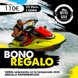 Bono regalo Moto de Agua 1 hora (temporada alta)