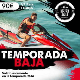 Oferta Moto de Agua 1 hora (Temporada baja)
