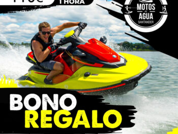Bono regalo moto de agua en Santander