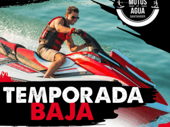 Motos de agua en Santader temporada baja