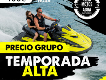 Motos de agua en Santander para grupos